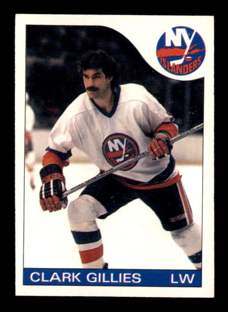 Clark Gillies 1985 topps Topps
