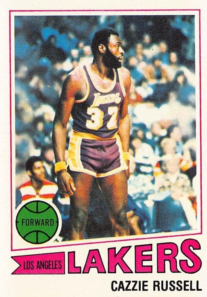 Cazzie Russell 1977 topps