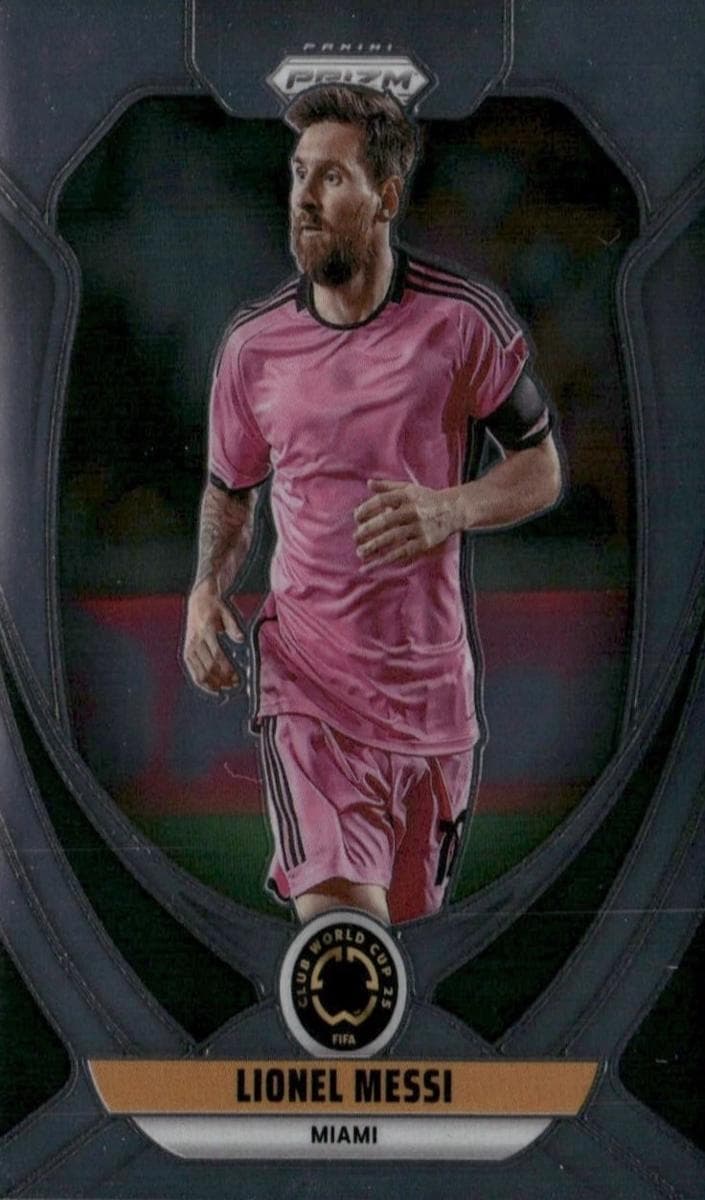 Lionel Messi trading card
