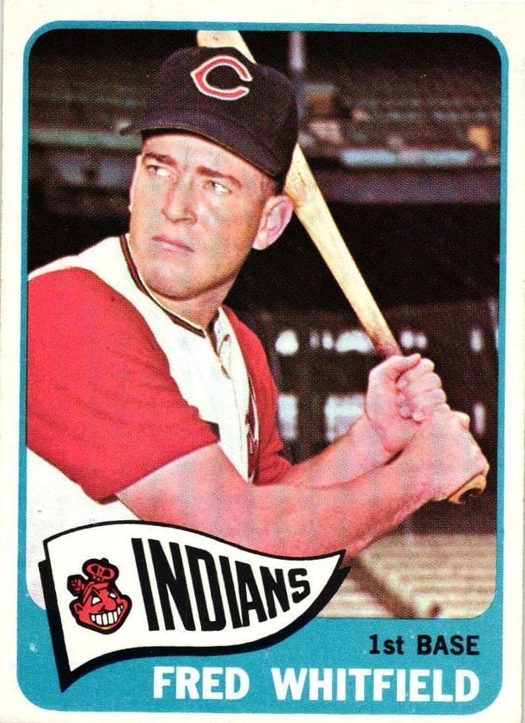 Fred Whitfield 1965 topps Topps
