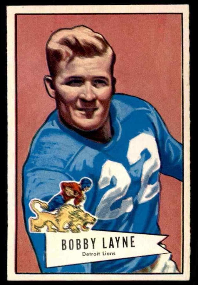 Bobby Layne 1952 bowman Bowman Small