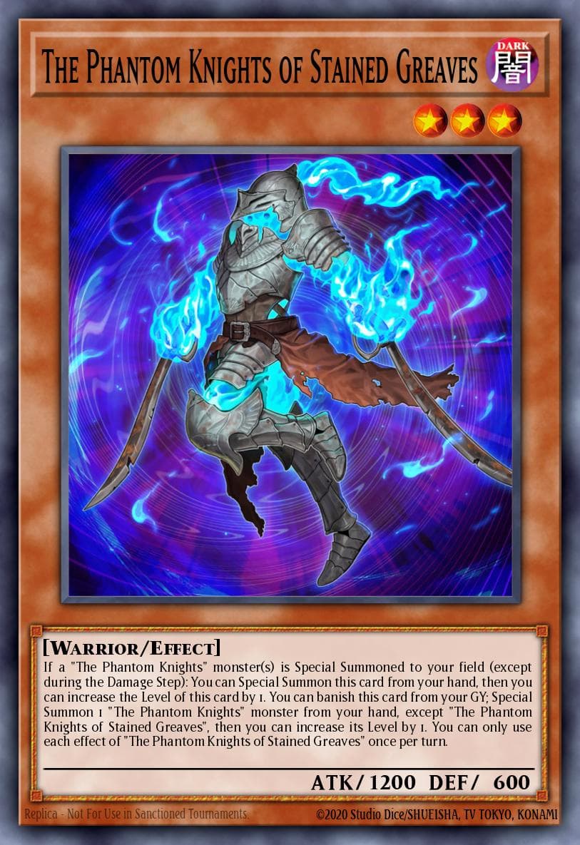 The Phantom Knights of Stained Greaves #PHRA-EN002