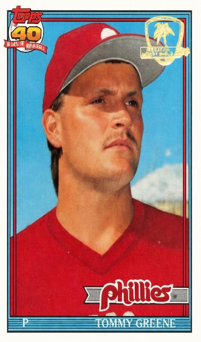 Tommy Greene 1991 topps Topps
