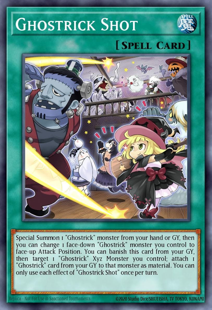 Ghostrick Shot 2021 Yu-Gi-Oh! Japanese Battle of Chaos