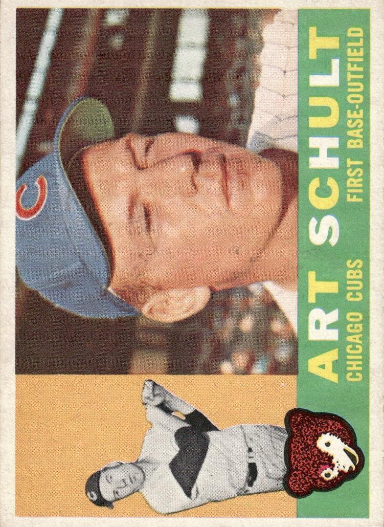 Art Schult 1960 topps Topps