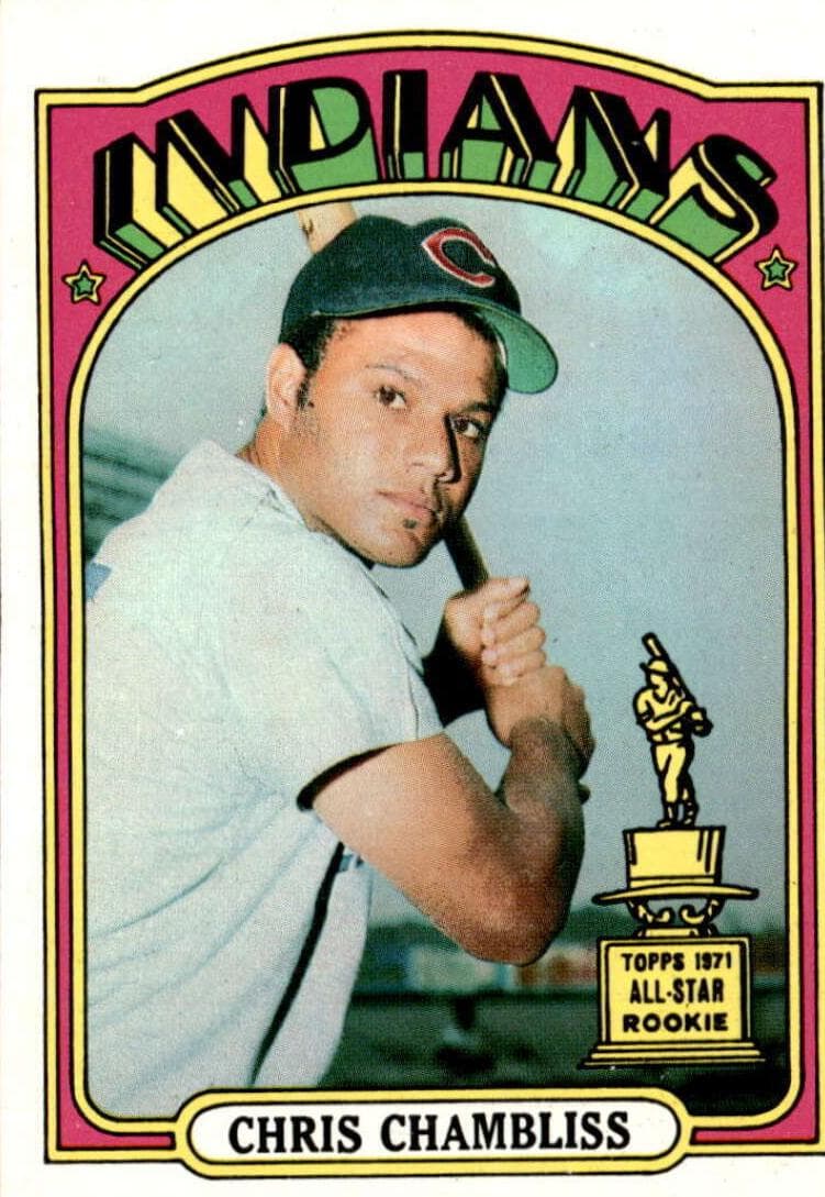 Chris Chambliss 1972 topps Topps