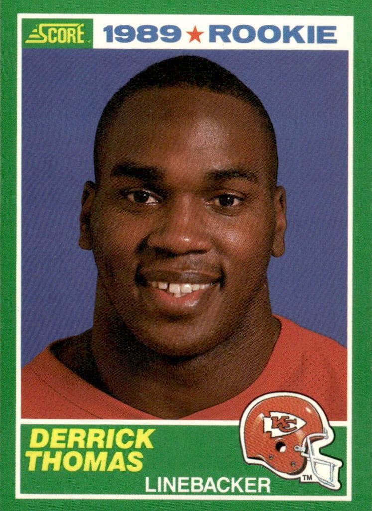 Derrick Thomas trading card