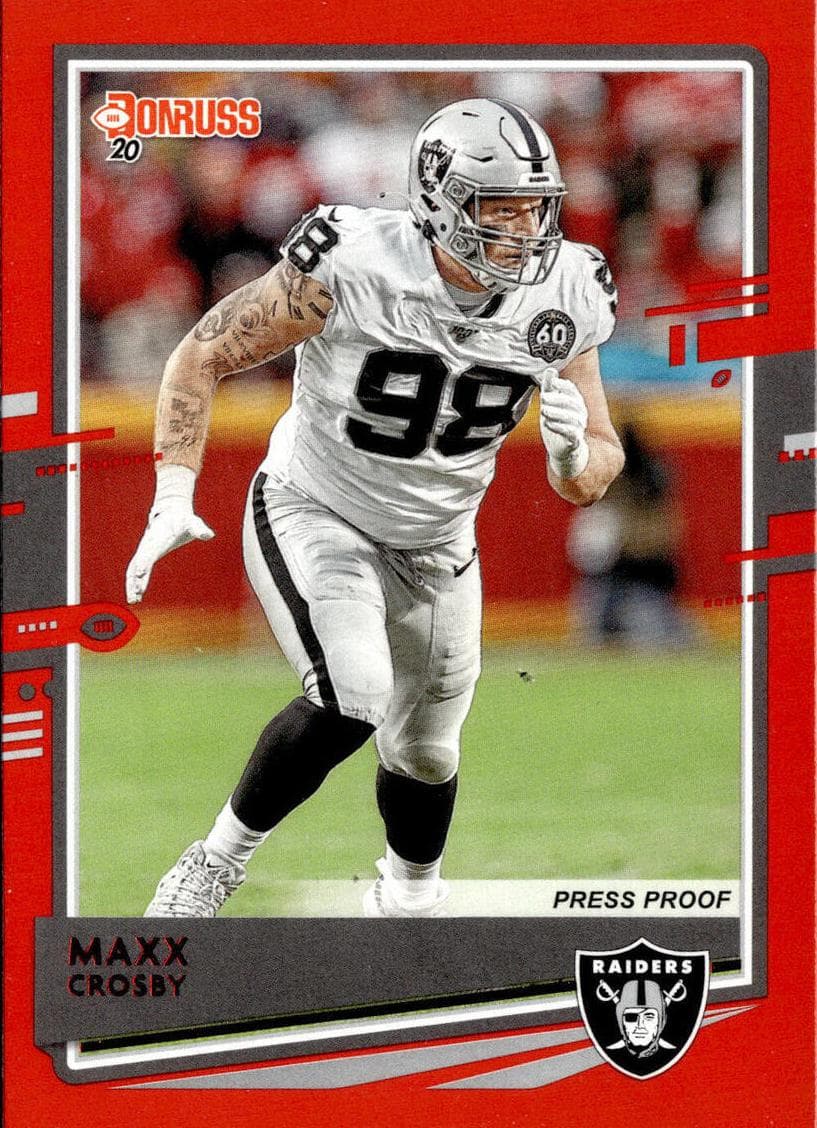 Maxx Crosby 2020 panini