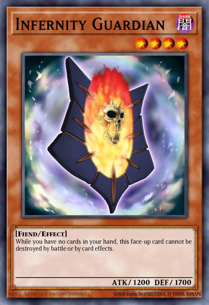 Infernity Guardian 2010 Yu-Gi-Oh! Gold Series 3