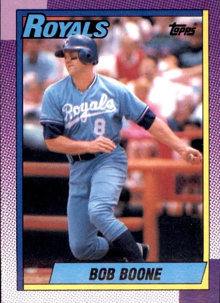 Bob Boone 1990 topps Topps