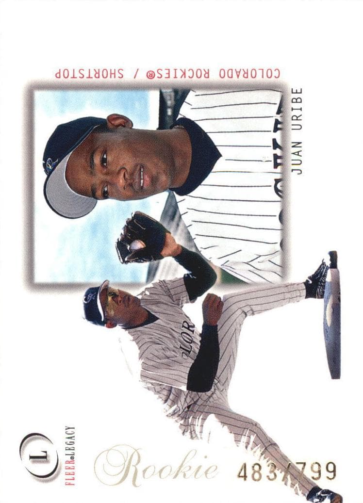 Juan Uribe 2001 fleer