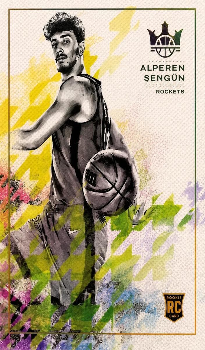 Alperen Sengun 2021 panini Panini Court Kings