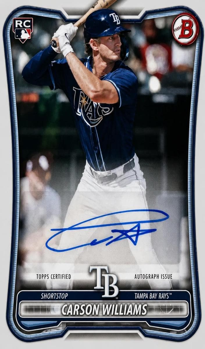 Carson Williams 2026 bowman Bowman