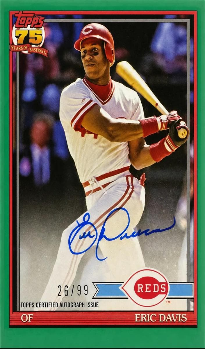 Eric Davis 2026 topps Topps