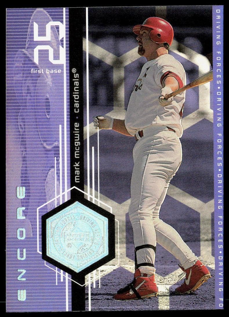 Mark McGwire 1999 upper-deck Upper Deck Encore