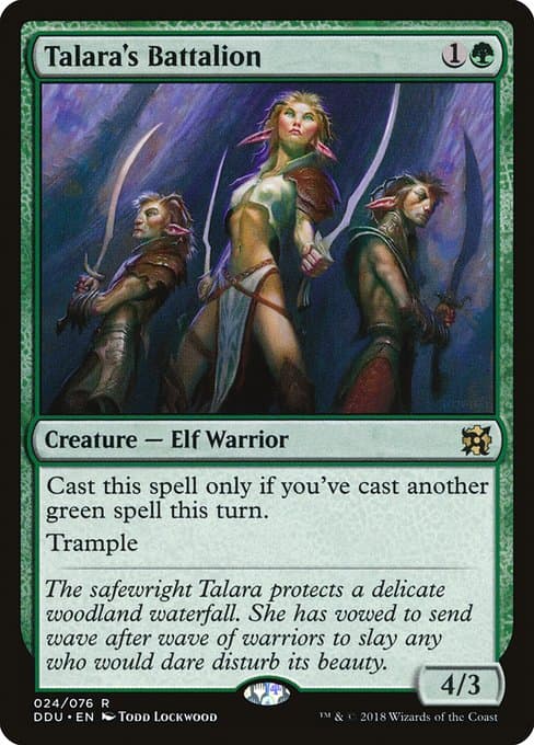 Talara's Battalion 2017 Magic: The Gathering