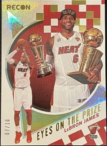 LeBron James 2020 panini