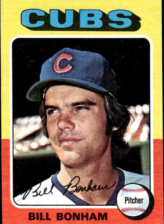 Bill Bonham 1975 topps Topps