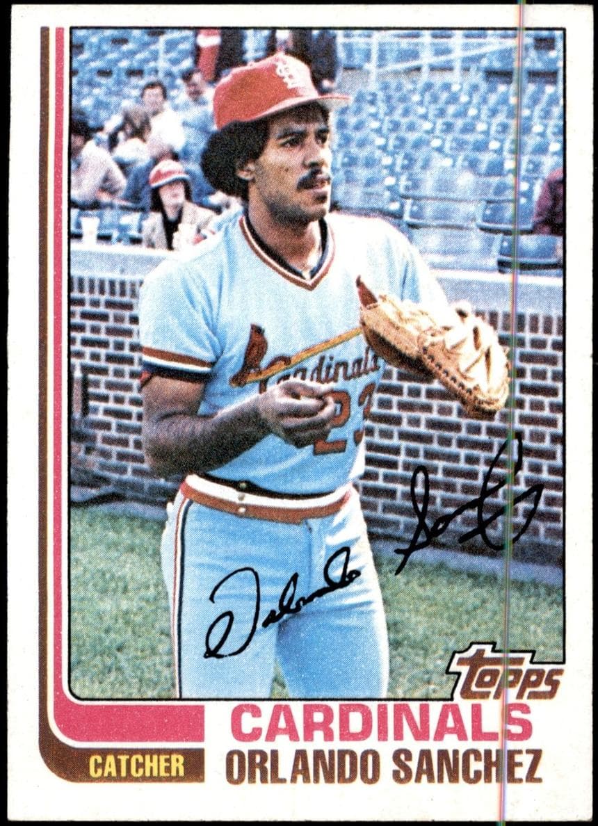 Orlando Sanchez 1982 topps Topps