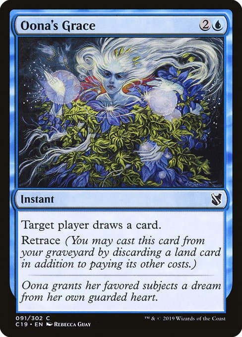 Oona's Grace 2019 Magic: The Gathering Commander 2019