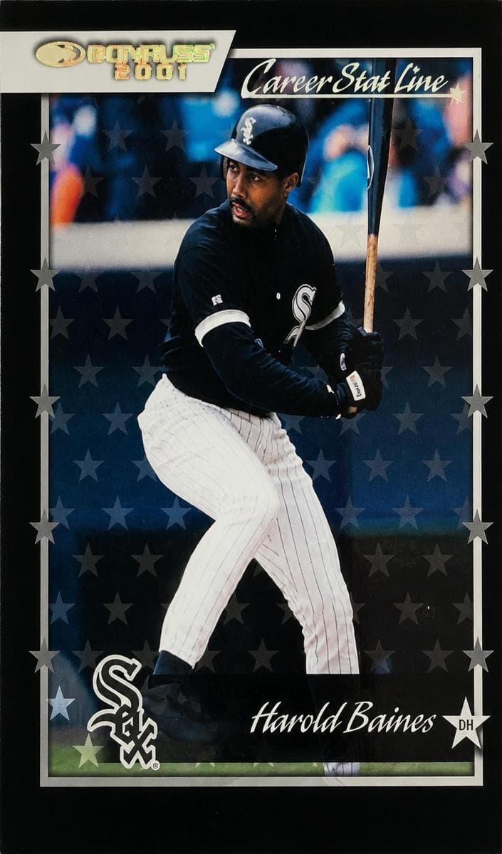 Harold Baines 2001 panini Donruss