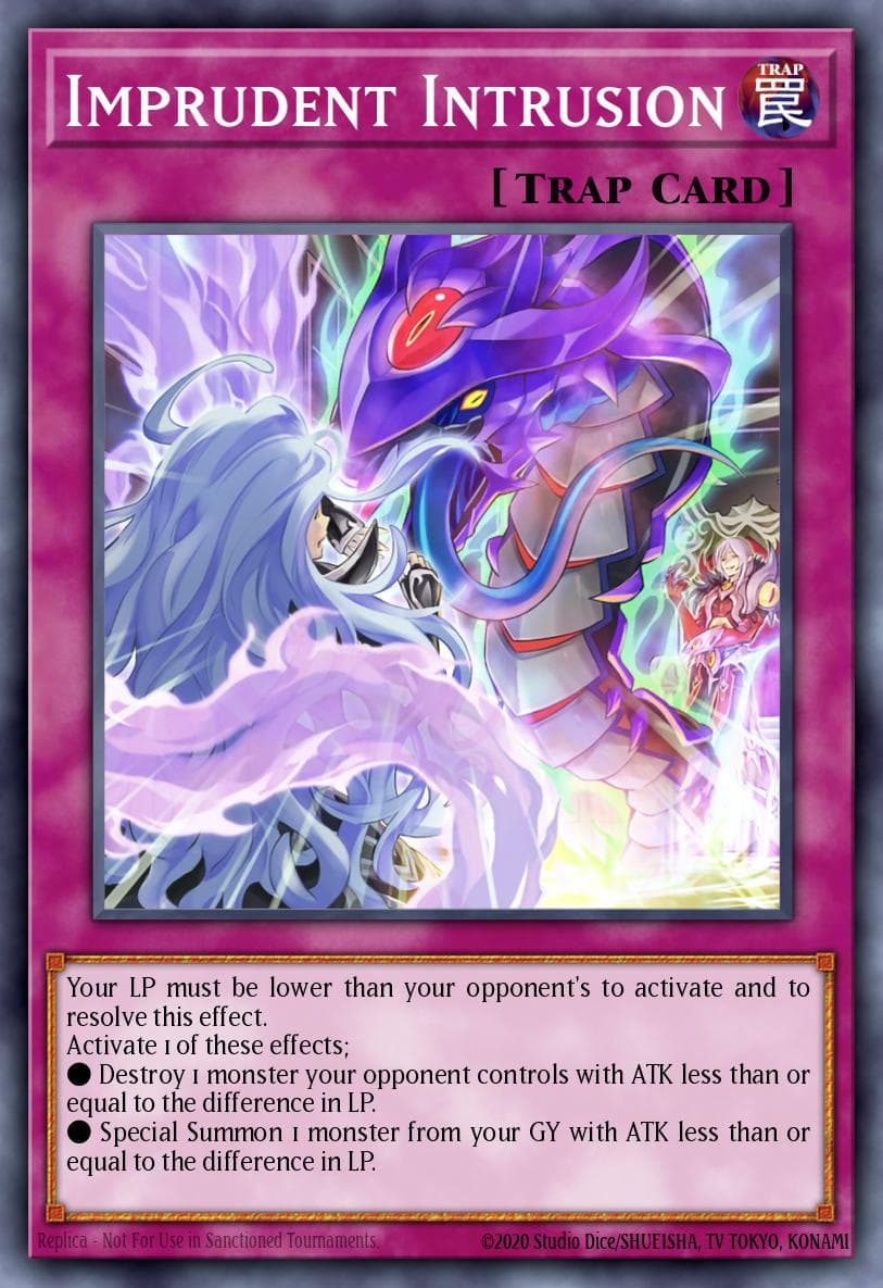 Imprudent Intrusion 2021 Yu-Gi-Oh! Japanese Battle of Chaos