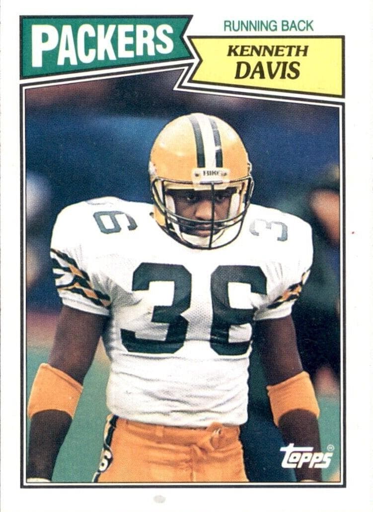 Kenneth Davis trading card