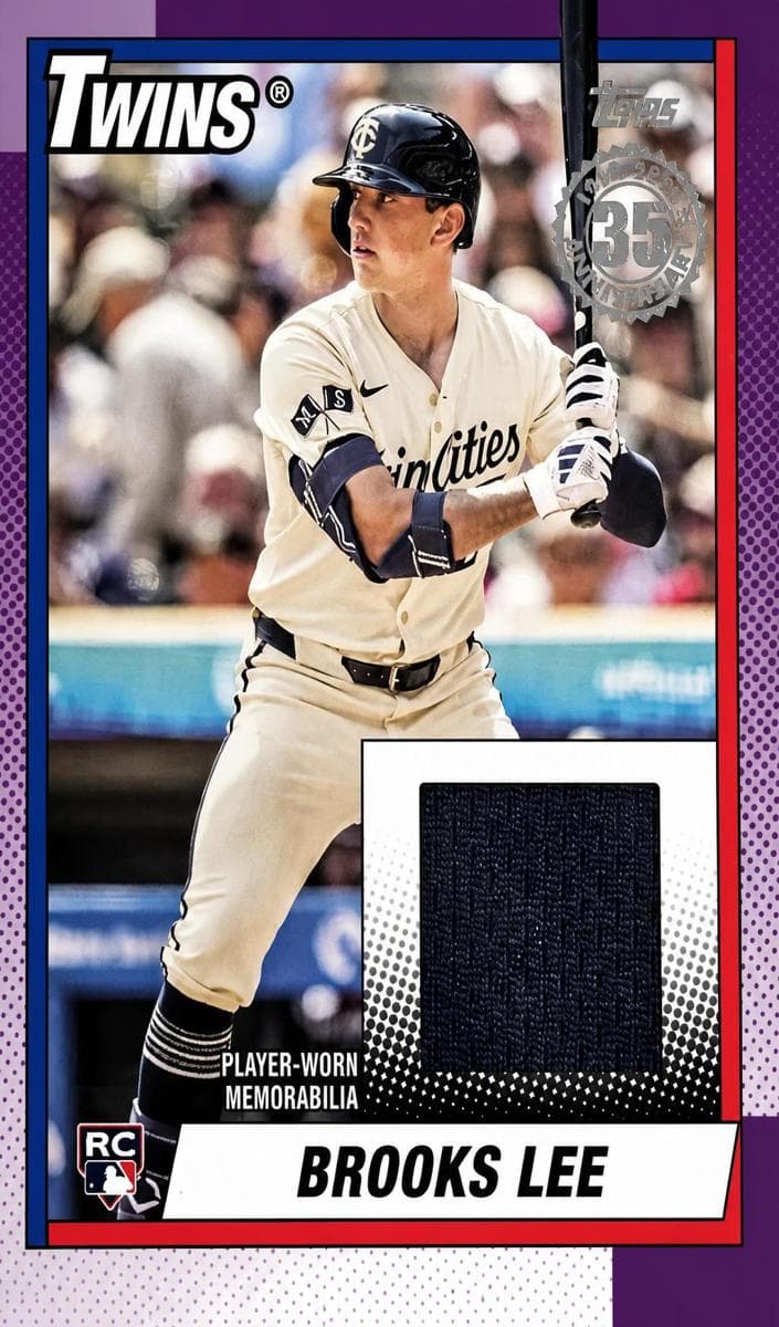 Brooks Lee 2025 topps Topps Update
