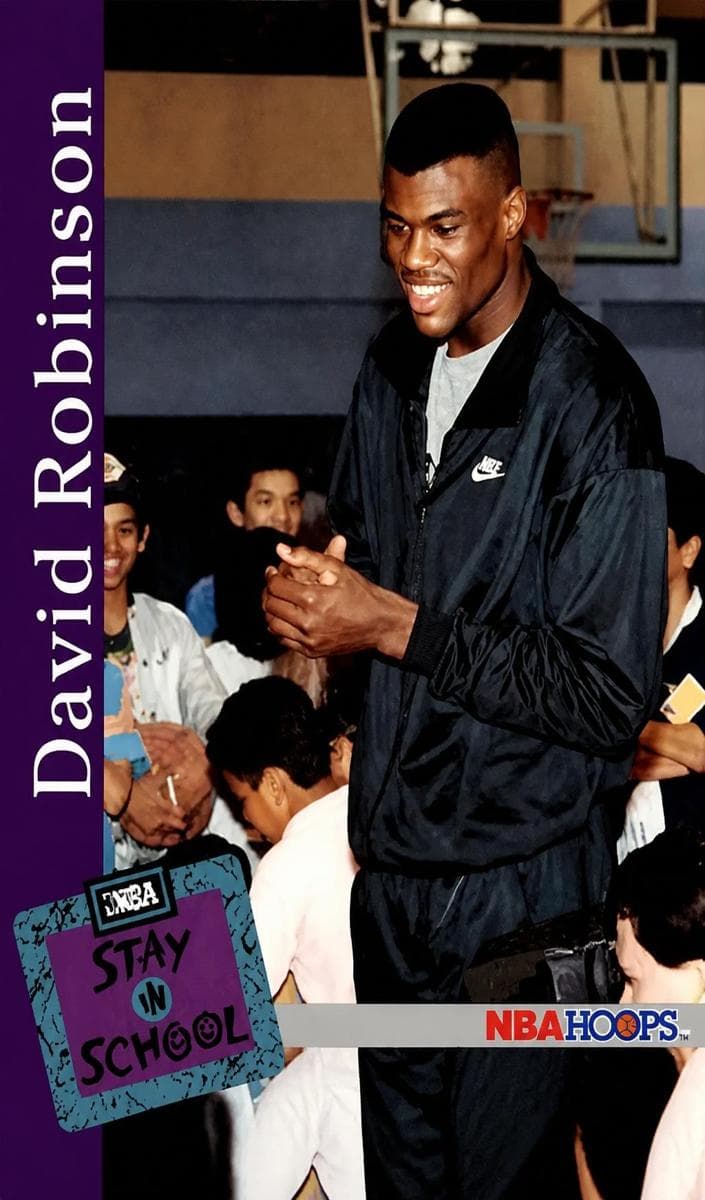 David Robinson 1992 panini Hoops