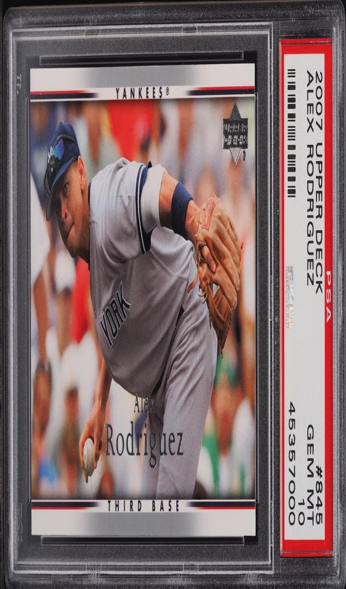Alex Rodriguez 2007 upper-deck