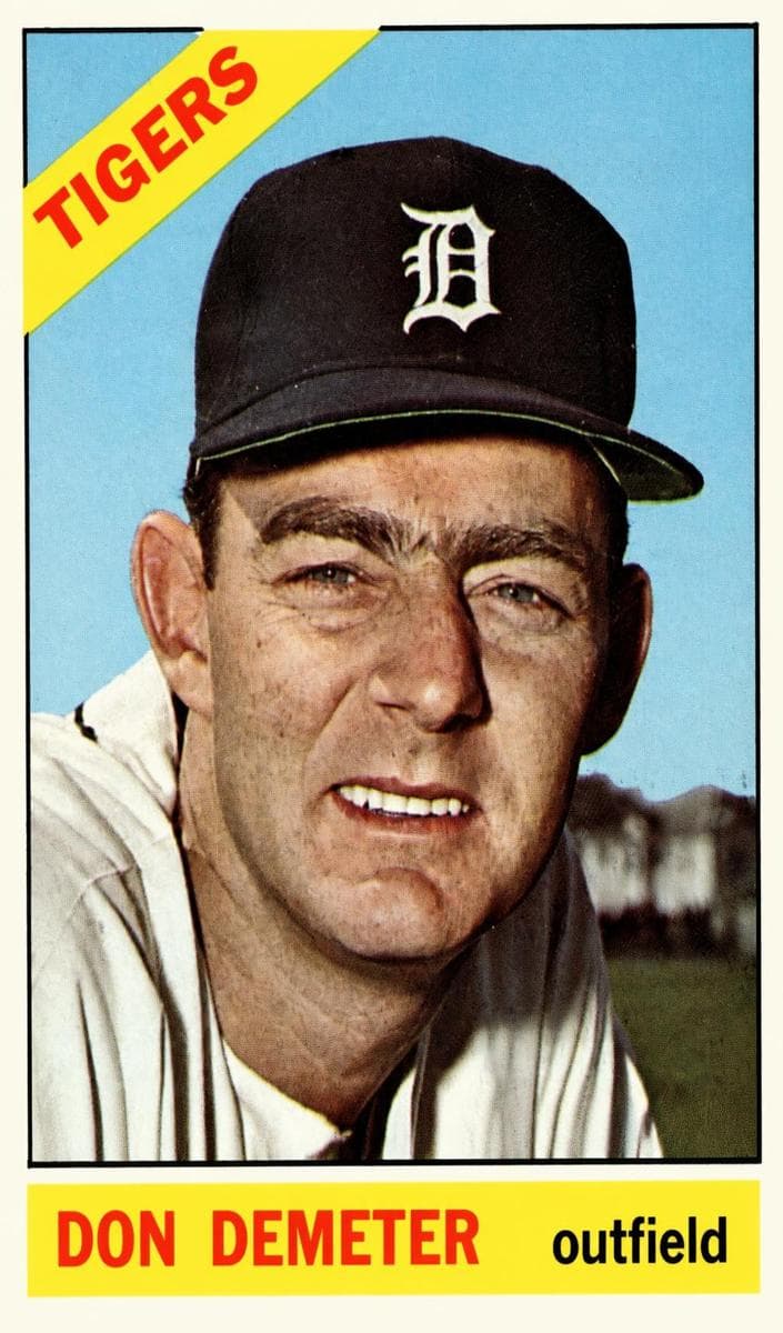 Don Demeter 1966 topps O-Pee-Chee
