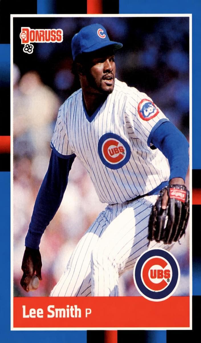 Lee Smith 1988 panini Donruss