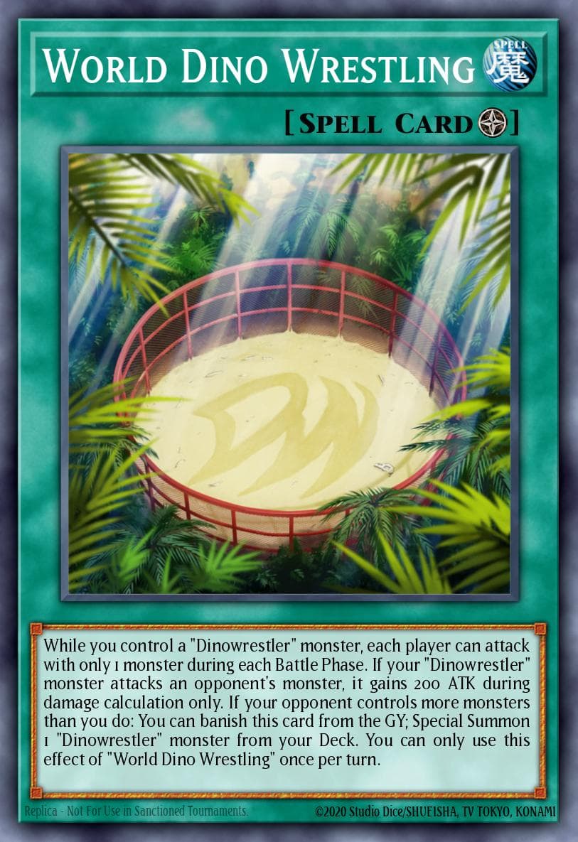 World Dino Wrestling #SOFU-EN054