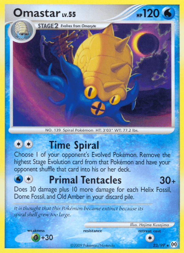 Omastar 2009 Pokemon Arceus