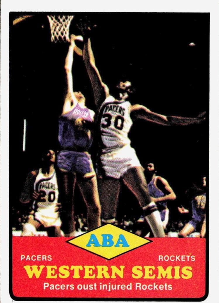 ABA Western Semis 1973 topps Topps