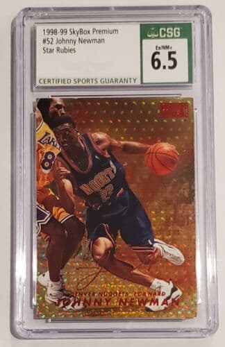 Johnny Newman 1998 fleer SkyBox Premium