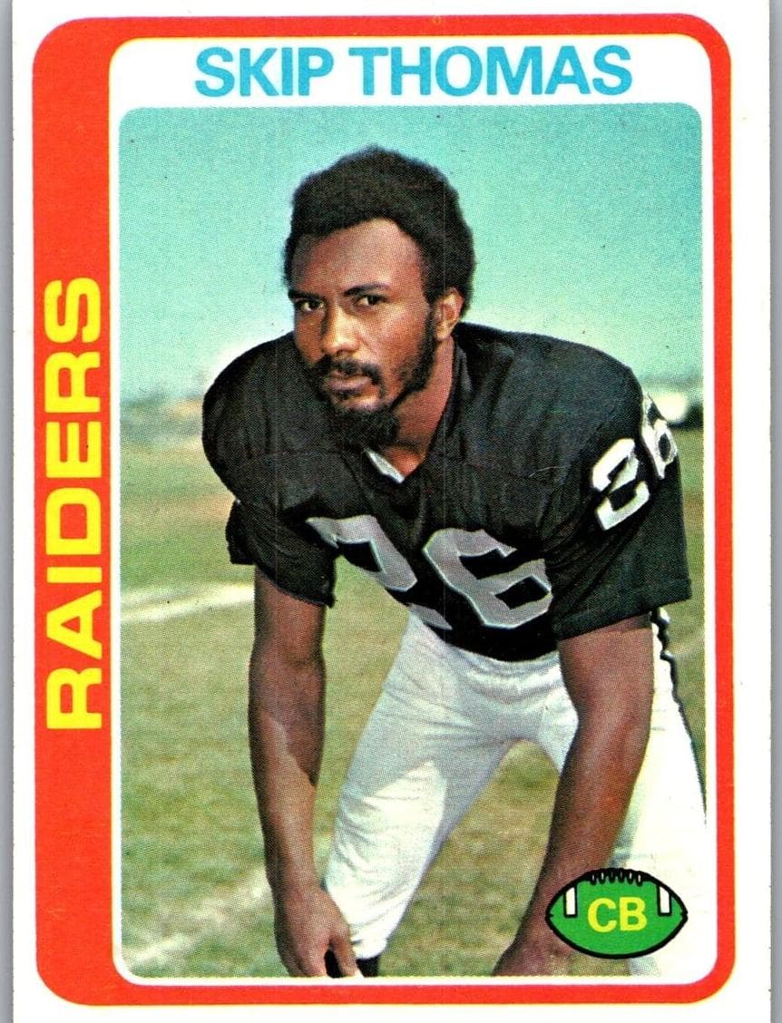 Skip Thomas 1978 topps Topps