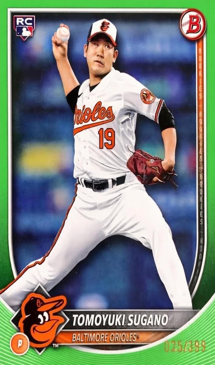 Tomoyuki Sugano 2025 bowman Bowman