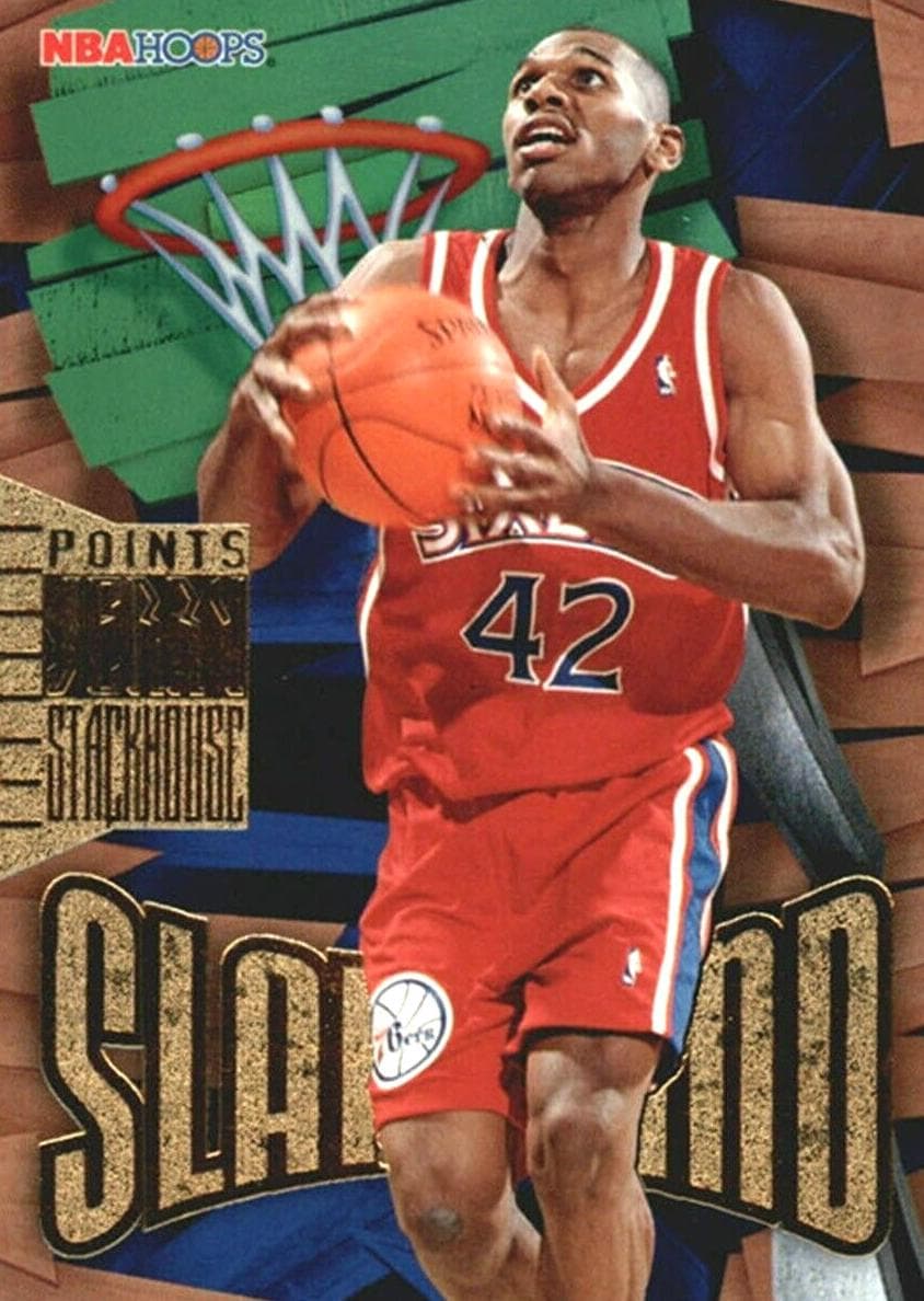 Jerry Stackhouse 1995 panini Hoops