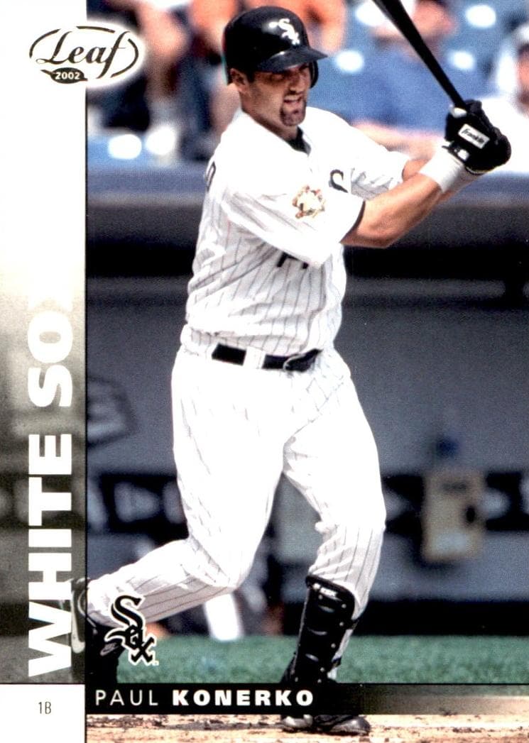 Paul Konerko 2002 leaf Leaf