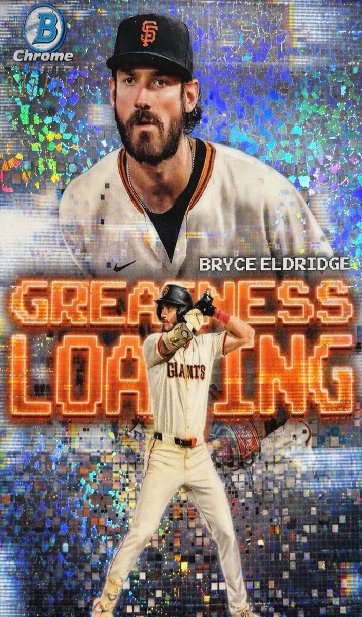 Bryce Eldridge 2025 bowman Bowman