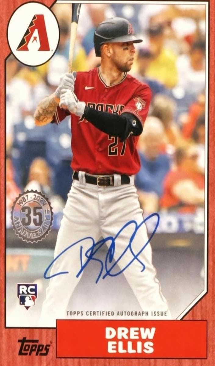 Drew Ellis 2022 topps Topps Update