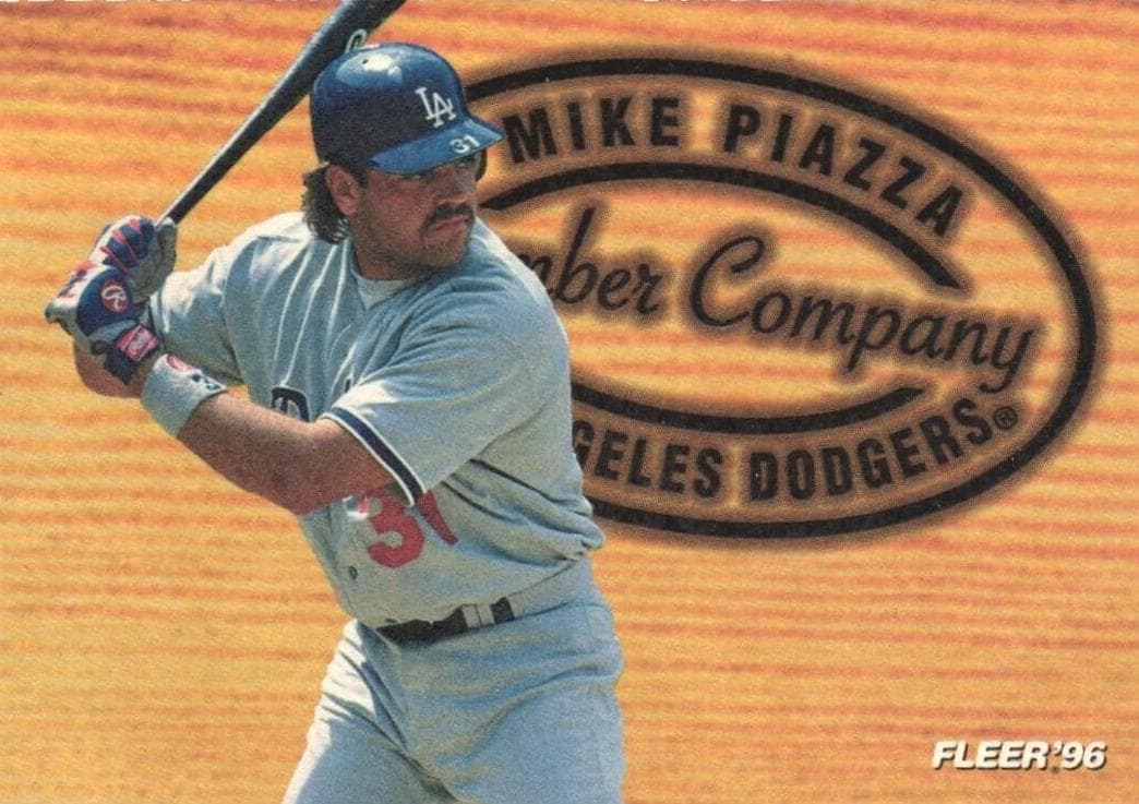 Mike Piazza 1996 fleer Fleer