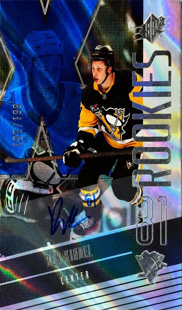 Ben Kindel trading card
