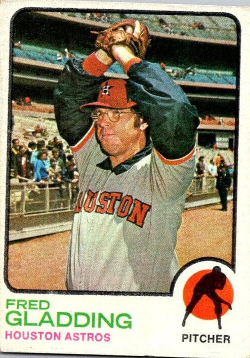 Fred Gladding 1973 topps Topps