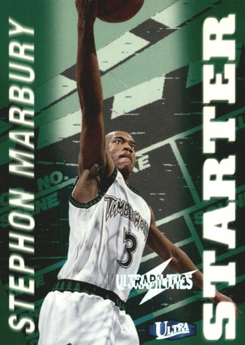 Stephon Marbury 1997 panini