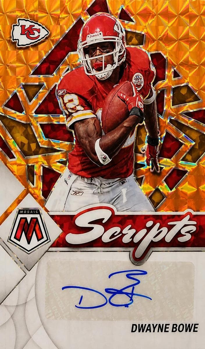 Dwayne Bowe trading card