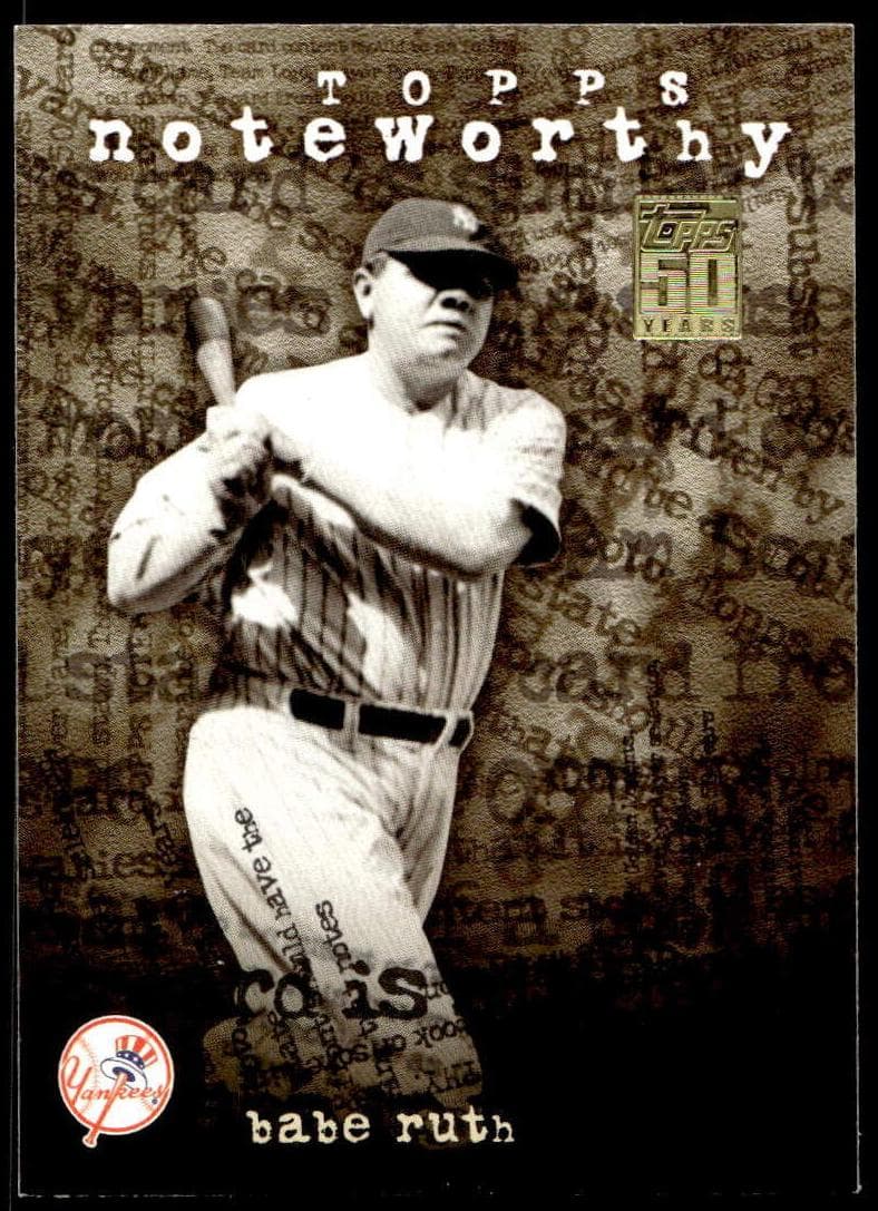 Babe Ruth 2001 topps Topps