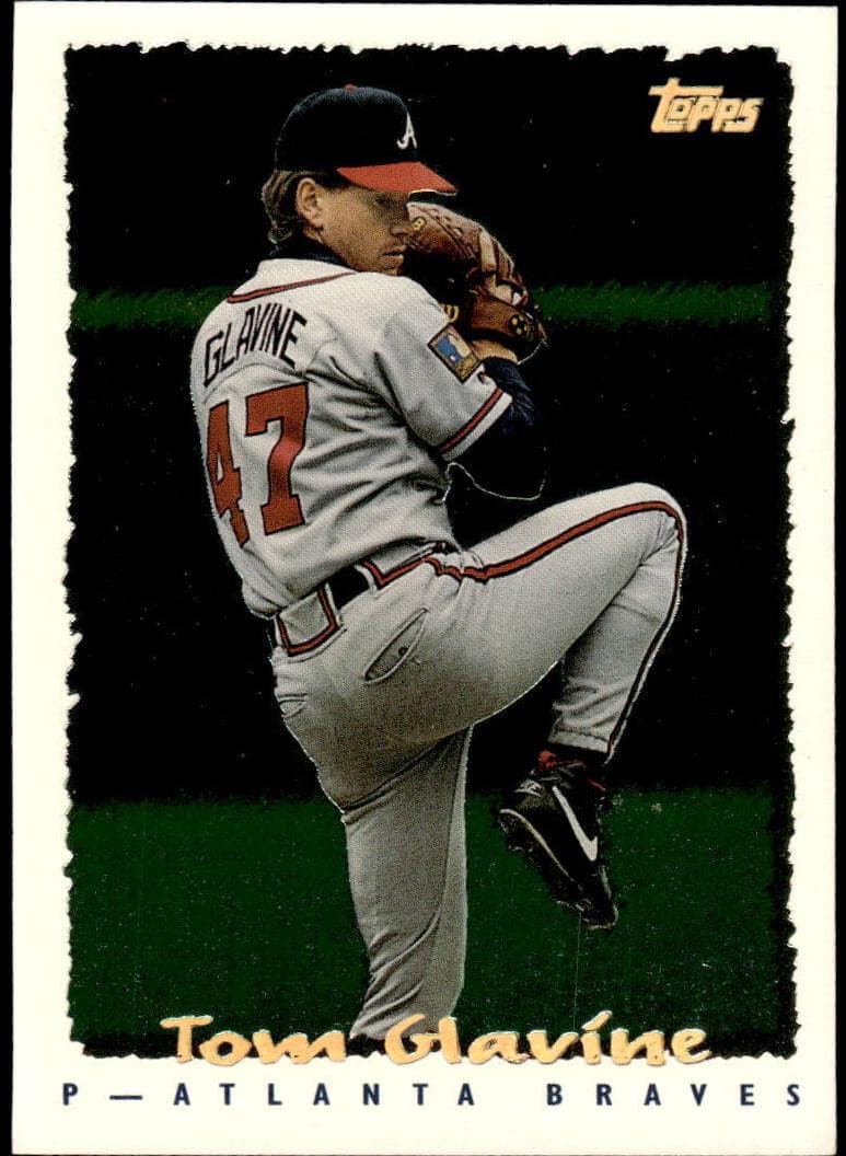 Tom Glavine 1995 topps Topps