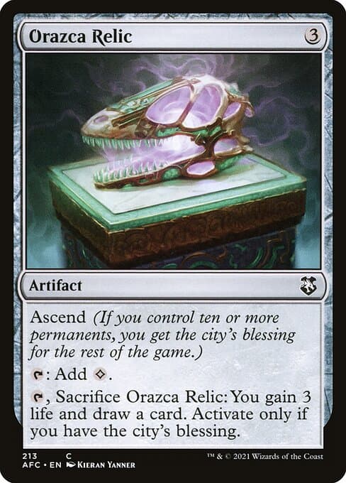 Orazca Relic #181